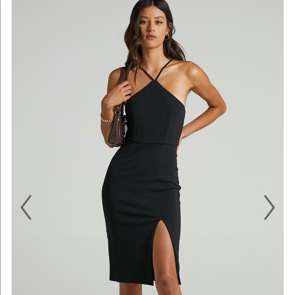 Brand New Showpo Halter Dress Sz 10